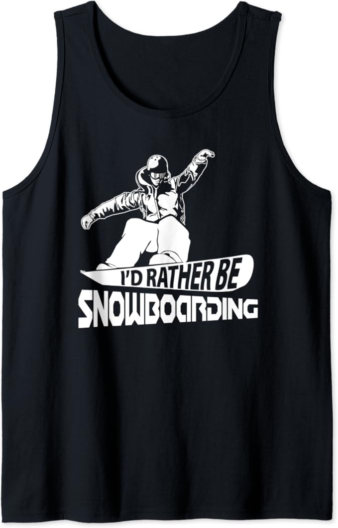 Snowboarding Shirt Snow Boarding Snow Board Tank Top Clothing